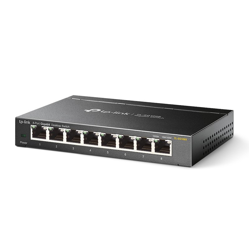Tp-link - Tl-sg108s 8-port Gigabit Desktop Switch