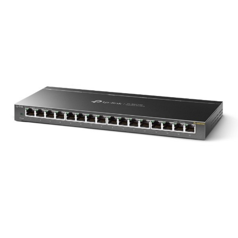 Tp-link tl-sg116e non gestito l2 gigabit ethernet (10/100/1000) nero