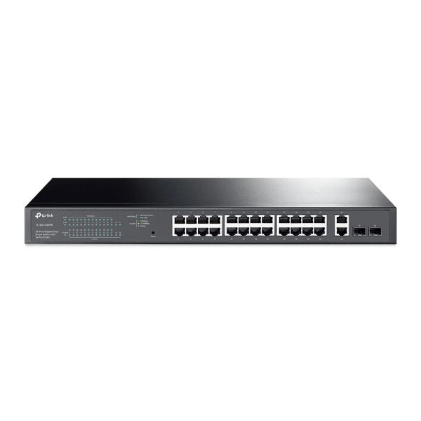 Tp-link tl-sg1428pe switch di rete gestito l2 gigabit ethernet (10/100/1000) supporto power over ethernet (poe) 1u nero Tp-link tl-sg1428pe switch di rete gestito l2 gigabit ethernet (10/100/1000) supporto power over ethernet (poe) 1u nero