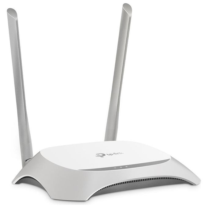 TP-Link TL-WR840N Router Wireless N300 Single-Band 2.4 GHz 300 Mbit-s 4 Porte LAN WPS Parental Control Rete Ospiti colore Bianco
