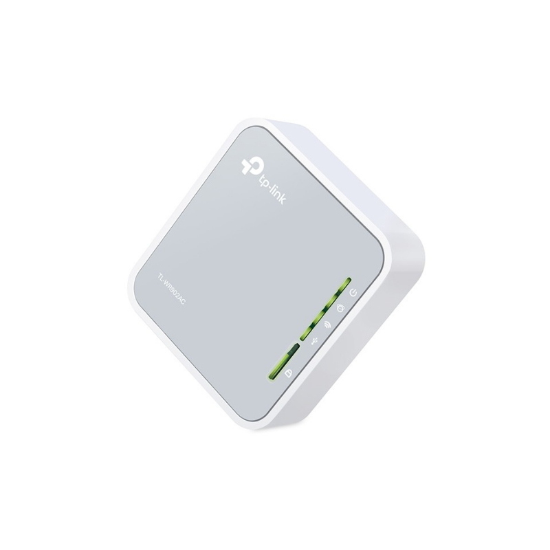 Tp-link tl-wr902ac router wireless fast ethernet dual-band (2.4 ghz/5 ghz) 4g bianco