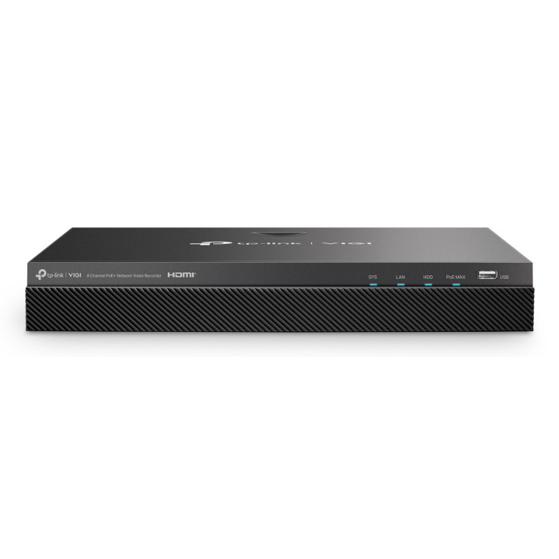 Tp-link vigi nvr2008h-8mp-2tb videoregistratore di rete (nvr) nero Tp-link vigi nvr2008h-8mp-2tb videoregistratore di rete (nvr) nero
