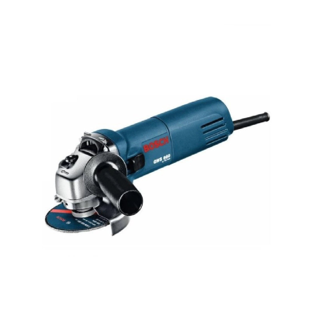 Trade Shop - Minismerigliatrice Angolare Gws 660 Bosch Flex Disco 115mm 660w Professionale -""