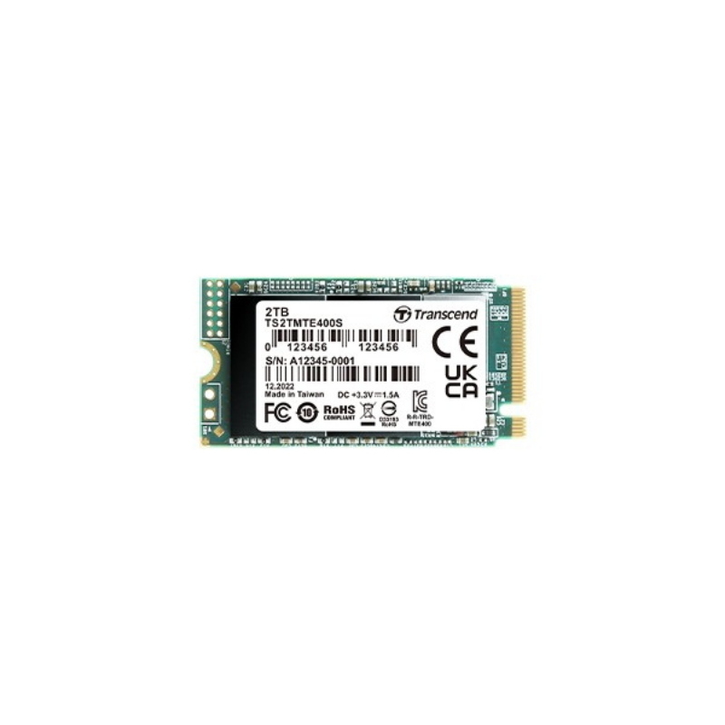 Transcend 400s m.2 2 tb pci express 3.0 3d nand nvme