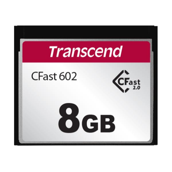 Transcend 8GB Cfast Card SATA3 Mlc WD-15 TS8GCFX602