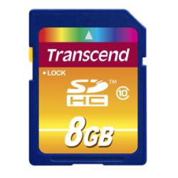 Transcend 8GB Sdhc(class 10) TS8GSDHC10