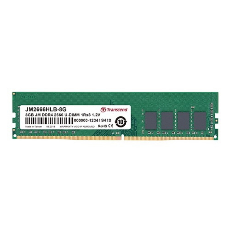 Transcend jetram jm2666hlb-8g memoria 8 gb 1 x 8 gb ddr4 2666 mhz