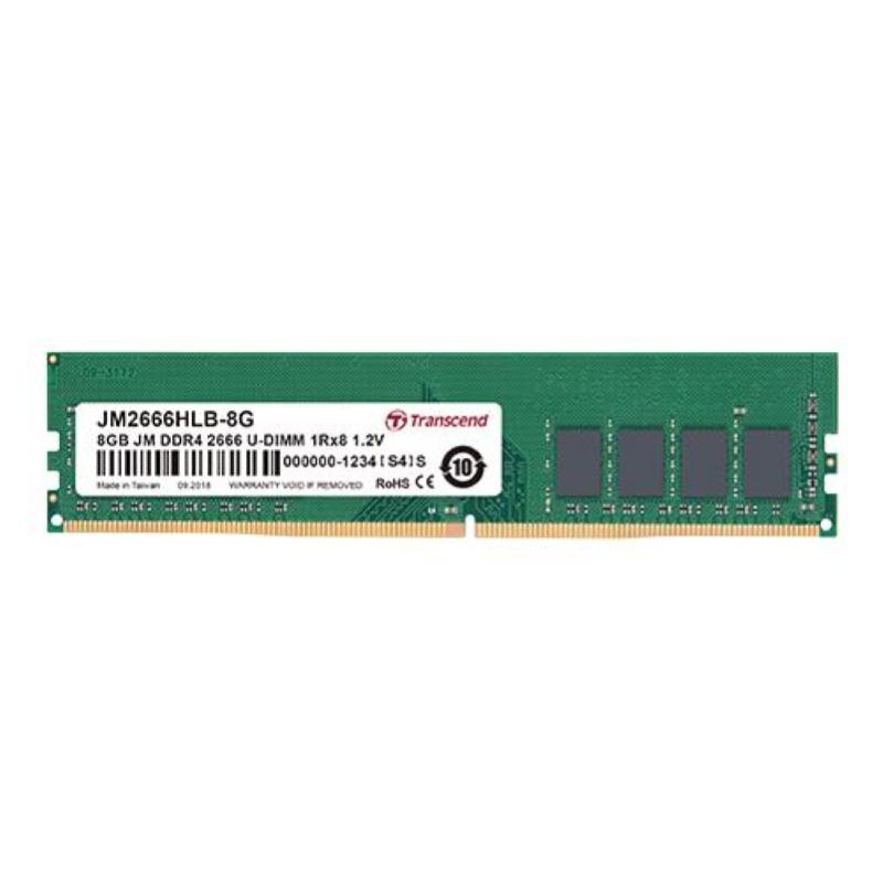Transcend jm2666hlb-16g 16gb (kit 2 x8gb) ddr4 2.666mhz dimm cl 19