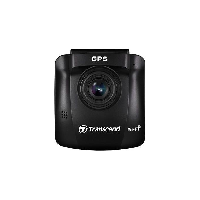 Transcend TS-DP250A-64G DrivePro 250 Dashcam Quad HD 1440p 60fps GPS Wi-Fi 140° STARVIS 64GB microSDXC inclusa colore Nero