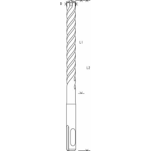 Trapano A Martello Pro Sds Plus-5x, 19 X 400 X 450 Mm