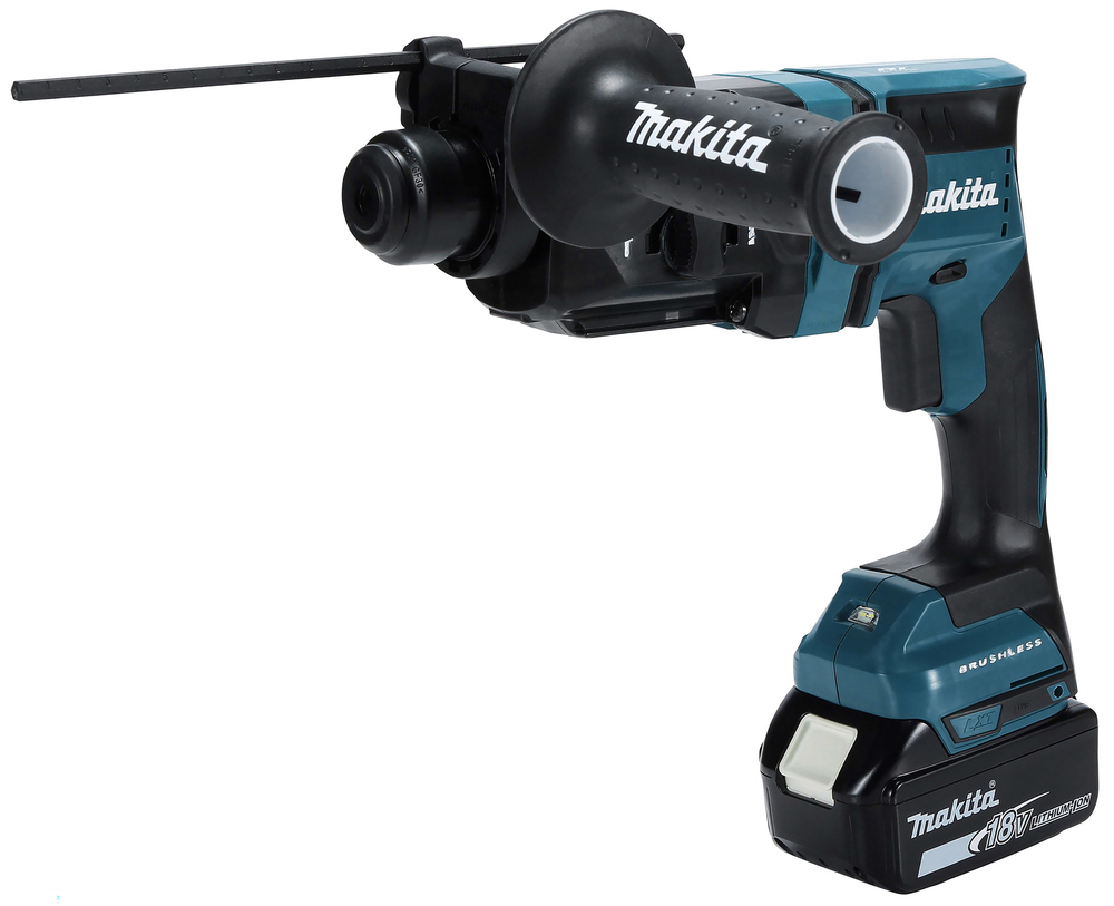 Trapano A Percussione A Batteria Makita Dhr182zu, 1 8v, Sds-plus Senza Batteria E Caricabatterie Nella Confezione