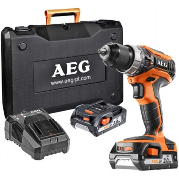 Trapano A Percussione Compatto 18v Combinato Sds+ 4 Modalità Con Valigetta + 2 Batterie 2a + Caricabatterie (bbh 18c) - Aeg Trapano A Percussione Compatto 18v Combinato Sds+ 4 Modalità Con Valigetta + 2 Batterie 2a + Caricabatterie (bbh 18c) - Aeg