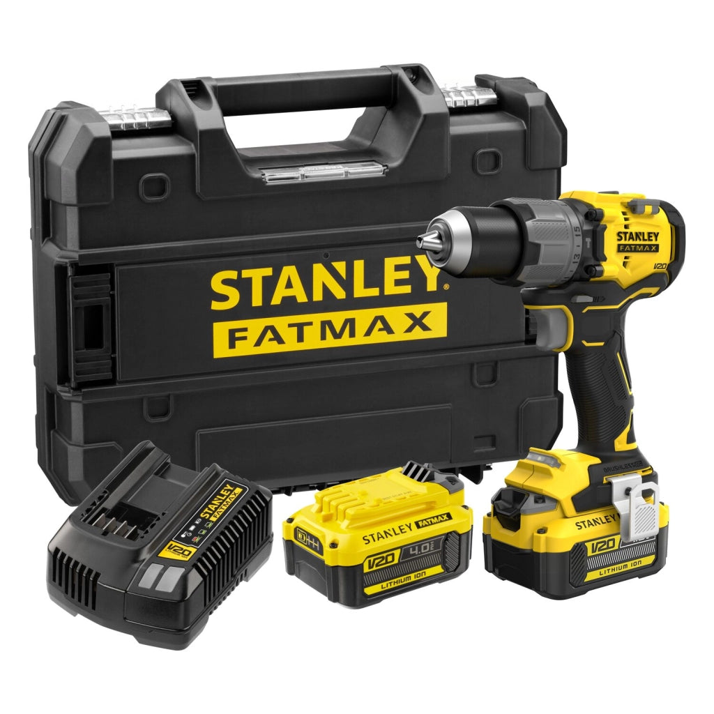 Trapano Avvitatore Stanley FATMAX SFMCD726M2T 18V Brushless 2 X 4.0Ah + PROSTACK Trapano Avvitatore Stanley FATMAX SFMCD726M2T 18V Brushless 2 X 4.0Ah + PROSTACK