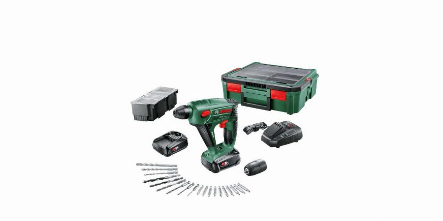 Trapano Perforatore A Batteria Bosch Uneo Maxx + Systembox - 060395230k
