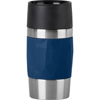 Travel Mug Compact 300 ml Blu, Acciaio inox, Tazza termica