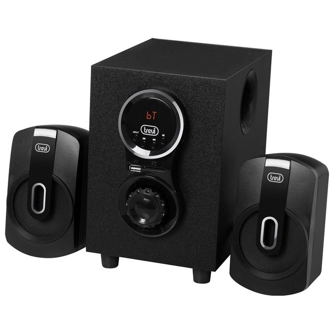 Trevi AVX 615 BT Set Altoparlanti con Subwoofer Bluetooth USB SD AUX-IN 30W Nero