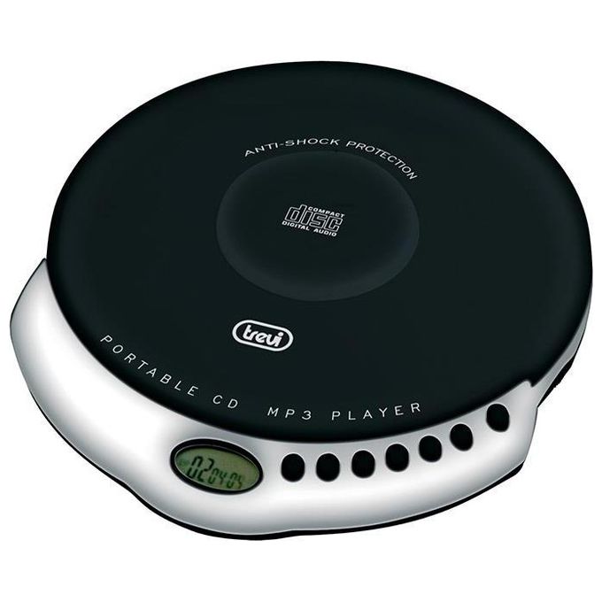 Trevi CMP 498 Lettore CD Portatile MP3 CD-R CD-RW Display LCD ESP 120s con Cuffie colore Nero