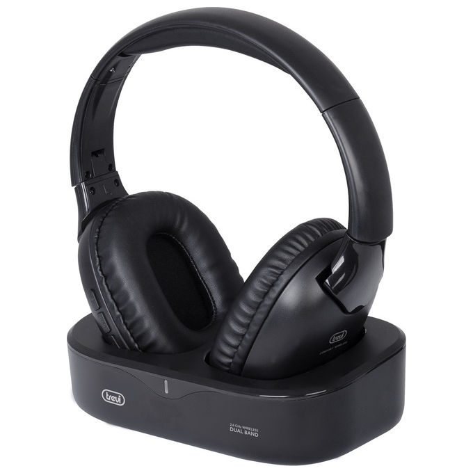 Trevi Cuffie TV Wireless Radiofrequenza Ricaricabile FRS 1490 RW