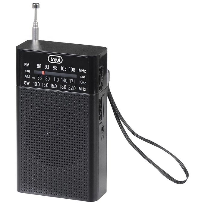 Trevi - Ra 7f15 Mini Radio Am/fm Portatile-nero