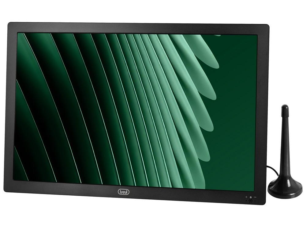 Trevi TV Portatile PTV 19 AVB Gulliver 19" HD DVB-T2 HDMI USB SD Batteria 12V Nero Trevi TV Portatile PTV 19 AVB Gulliver 19" HD DVB-T2 HDMI USB SD Batteria 12V Nero