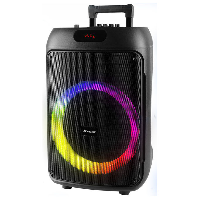 Trevi XF 380 KB Altoparlante da Festa Wireless 50W Nero - Bluetooth, Batteria Trevi XF 380 KB Altoparlante da Festa Wireless 50W Nero - Bluetooth, Batteria