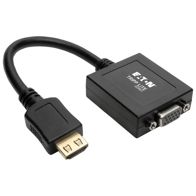Tripp Lite P131-06N Adattatore HDMI a VGA con Audio Converter 0,15 m colore Nero