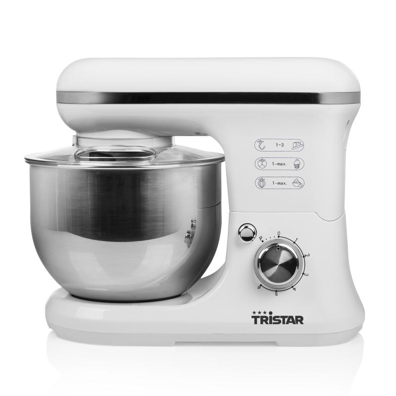 Tristar mx-4817 impastatrice planetaria capacita` 5 litri potenza 1200 watt colore bianco