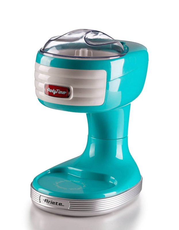 TRITAGHIACCIO ARIETE ICE CRUSHER PARTY TIME, Potenza massima 30 W, 1 velocità, Coperchio trasparente, AZZURRO