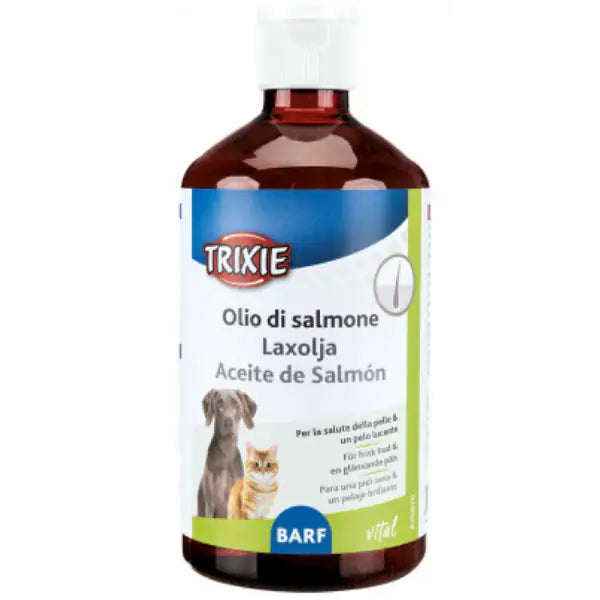 Trixie Olio 250 ml Salmone - 1° ORDINE? scegli tra BZR5 - BZR20 + 200 pt fedeltà
