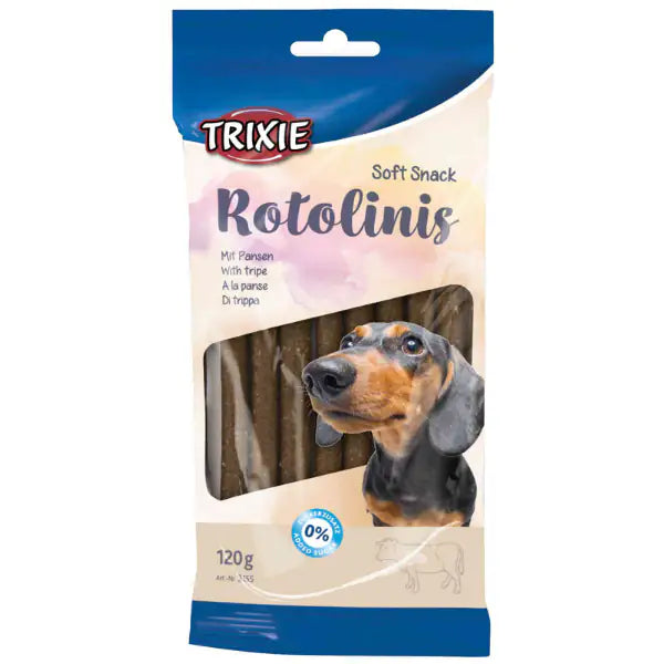 Trixie Rotolini Snack 120gr Trippa - 1° ORDINE? scegli tra BZR5 - BZR20 + 200 pt fedeltà