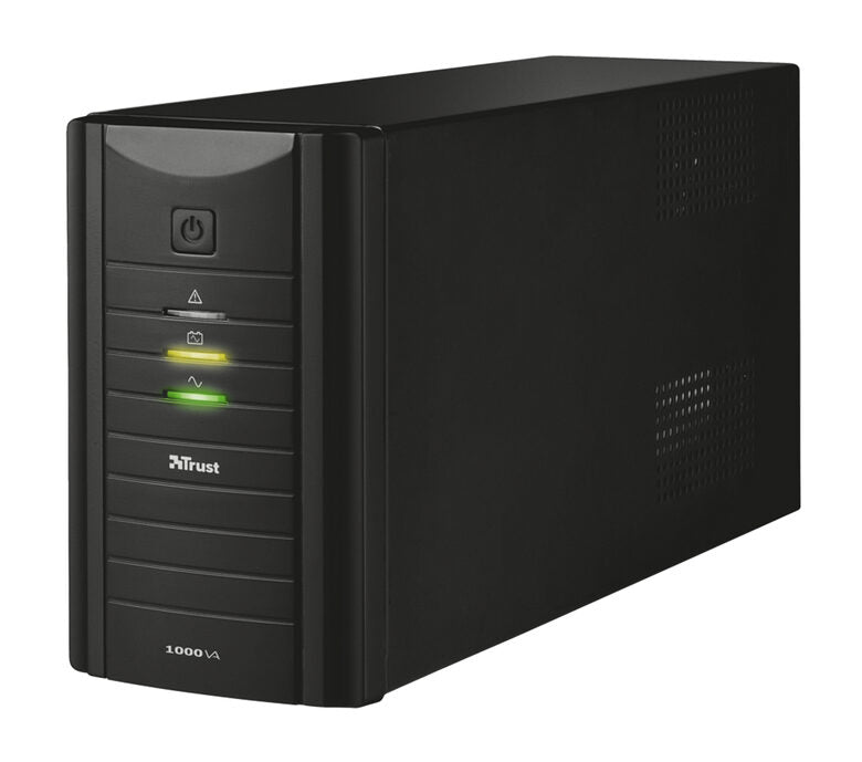 Trust - 1000va Ups 2xwallsckt It-black
