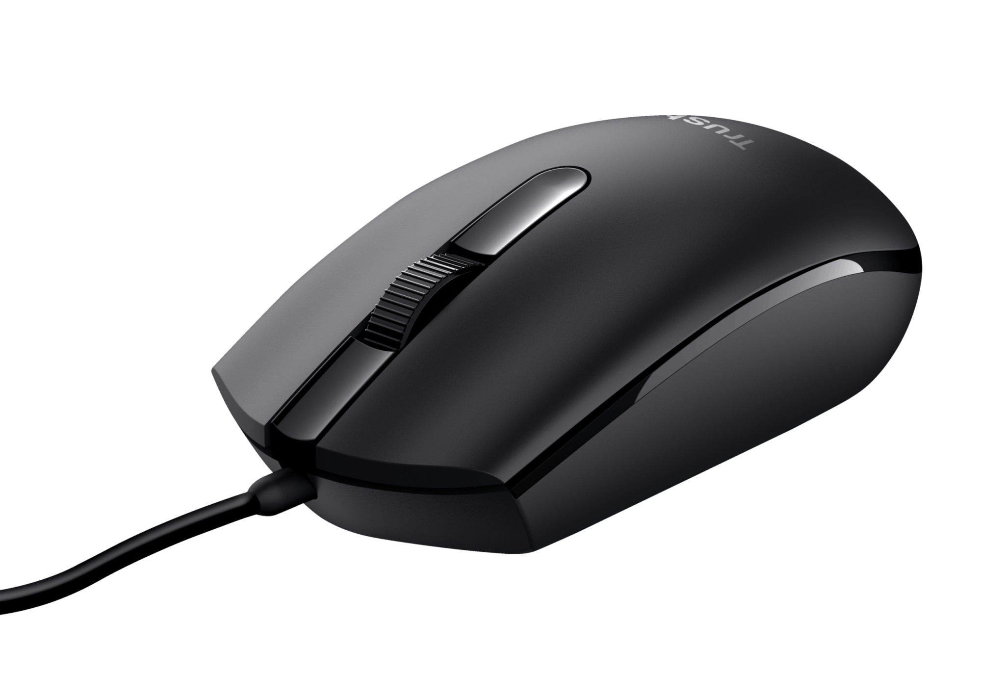 Trust - Basi Wired Mouse-black Trust - Basi Wired Mouse-black