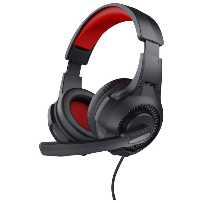 Trust - Basics Gaming Headset-black/red