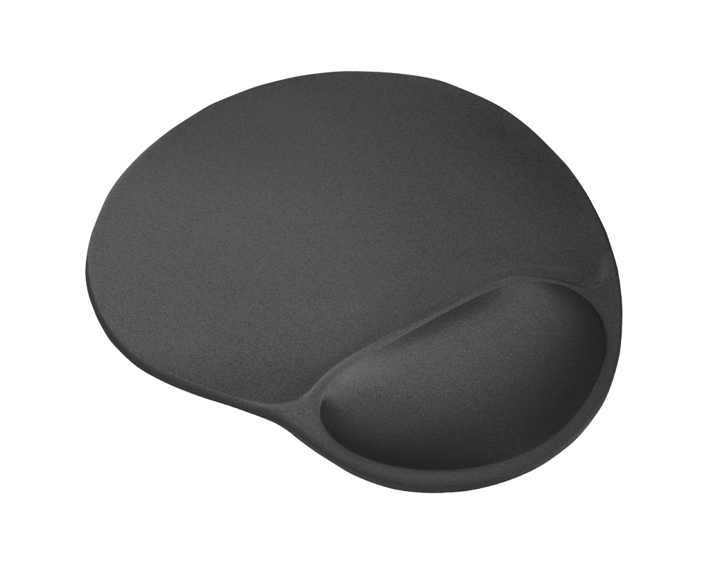 Trust - Bigfoot Gel Mouse Pad - Black-black