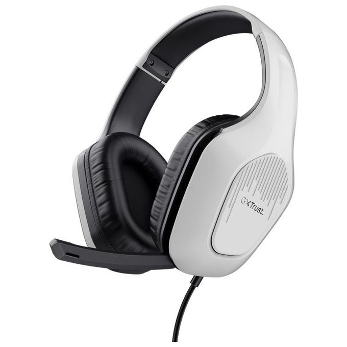 Trust - Cuffia Gaming Gxt415ps Zirox Headset Ps5-white/black