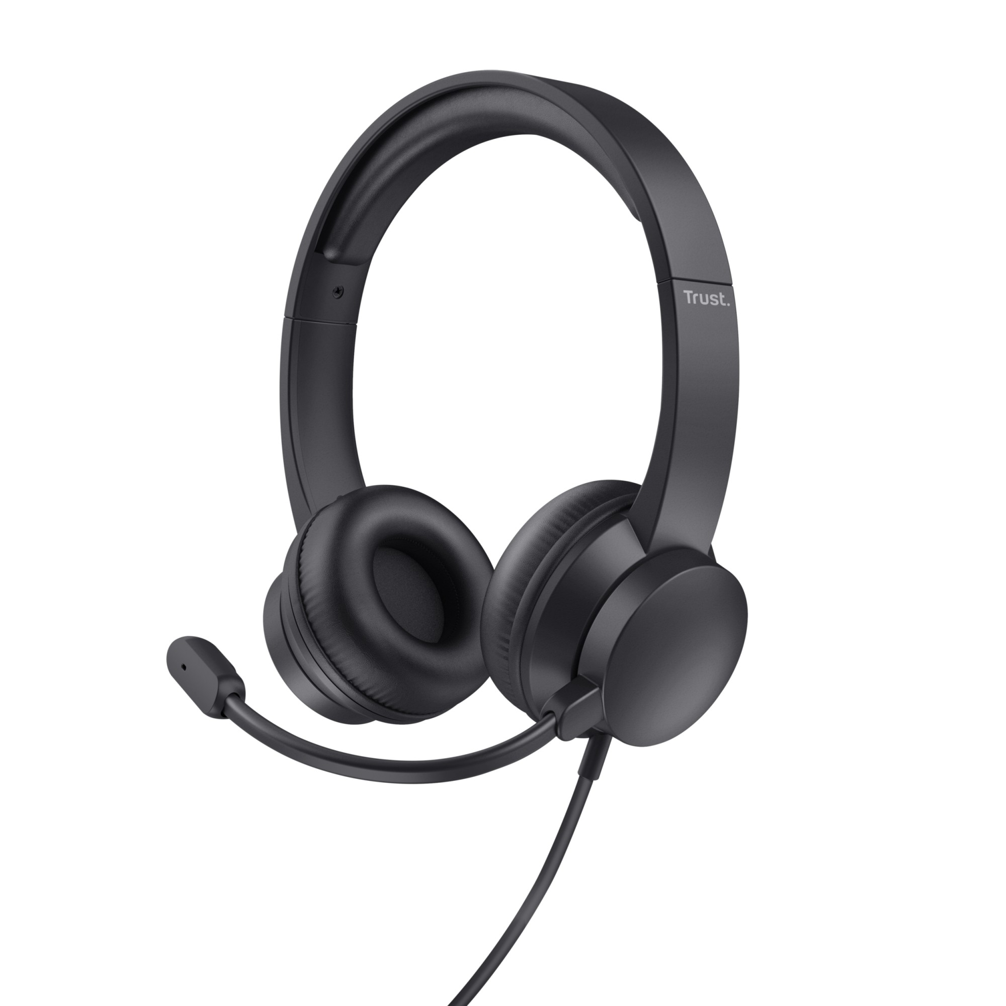 Trust - Cuffie Pc Ayda Usb-black