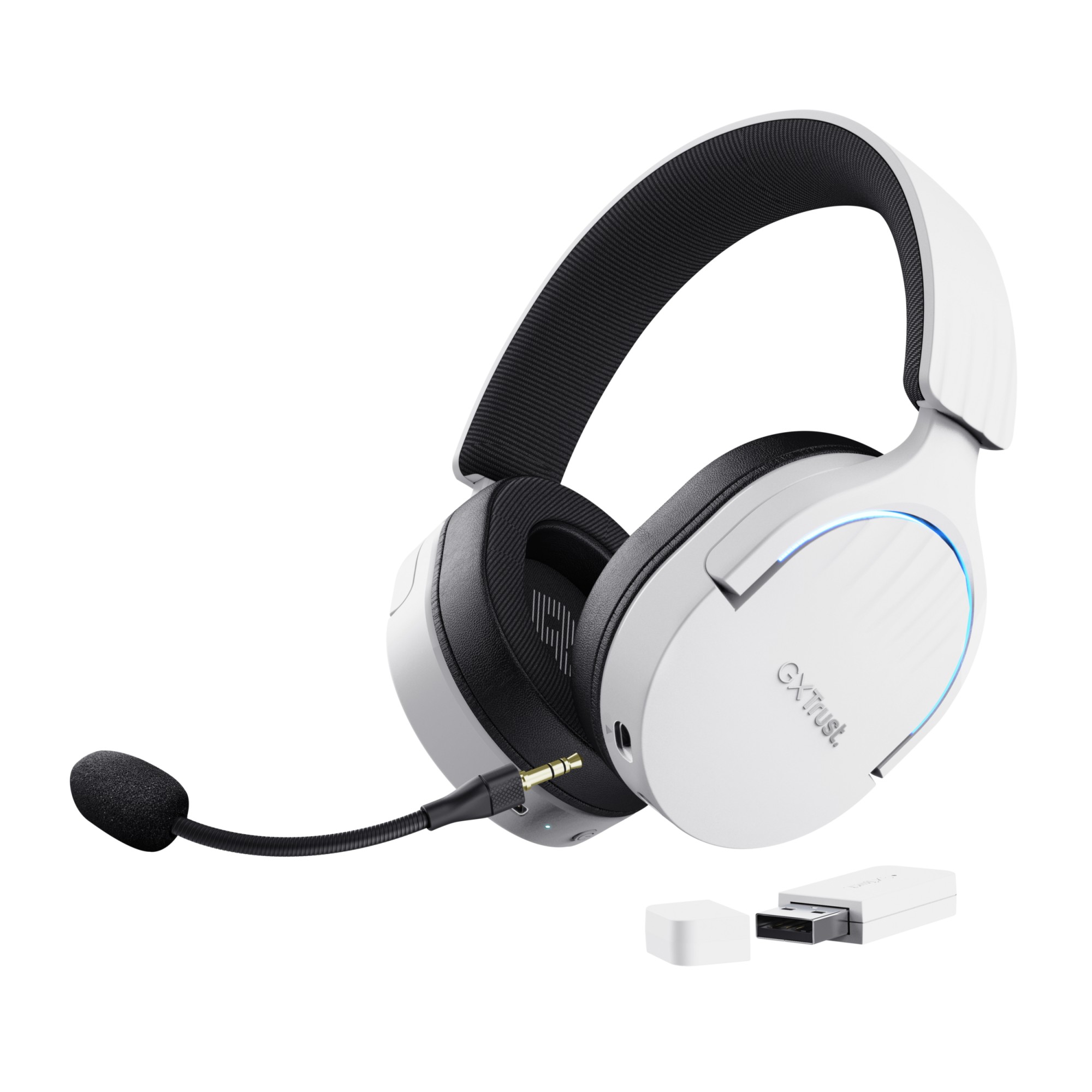 Trust - Cuffie Pc Gxt491w Fayzo Wireless-white