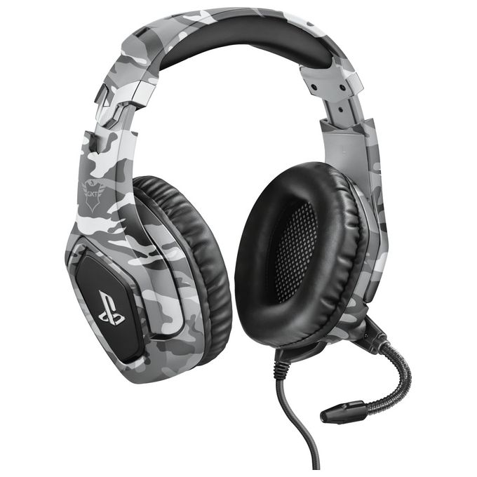Trust - Gxt 488 Forze-g Ps4 Headset-grey Camouflage