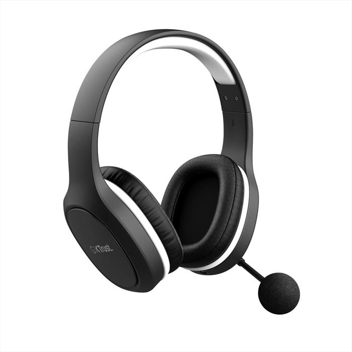 Trust - Gxt391 Thian Wireless Headset-black/white