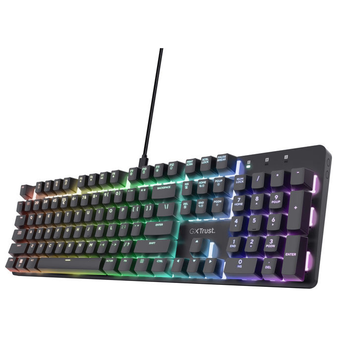 Trust - Gxt871 Zora Mechanical Keyboard It-black/rgb