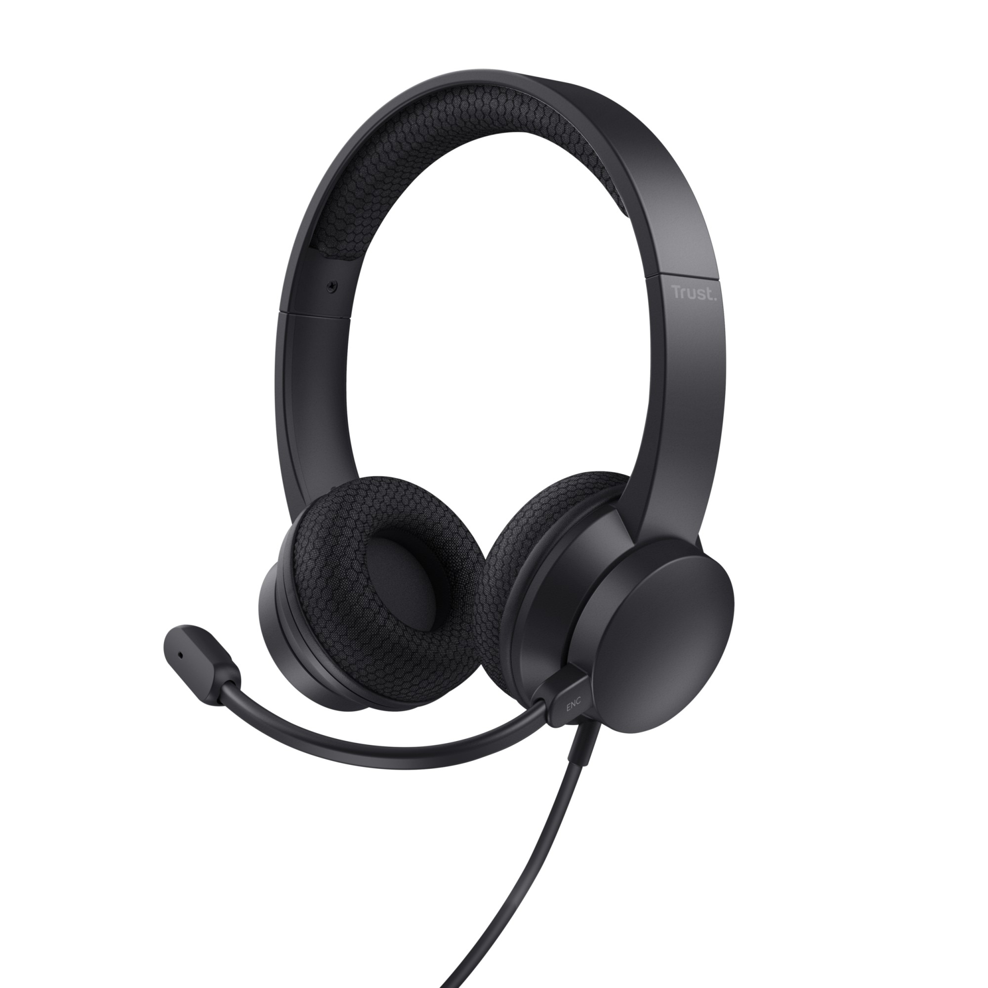 Trust HS-260 Auricolare Cablato Passanuca Ufficio USB tipo A Nero Trust HS-260 Auricolare Cablato Passanuca Ufficio USB tipo A Nero