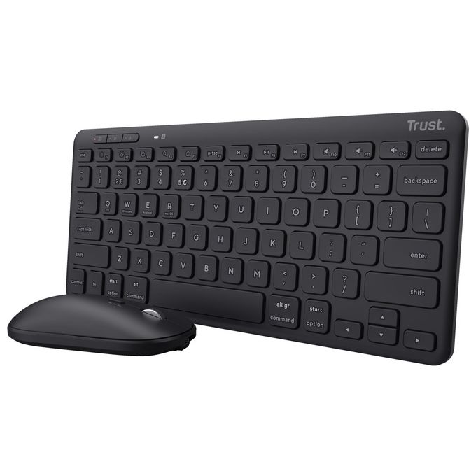 Trust - Lyra Wl Keyboard & Mouse It-black