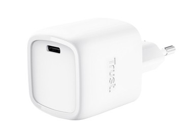 Trust - Maxo 30w Usb-c Gan Charger-white