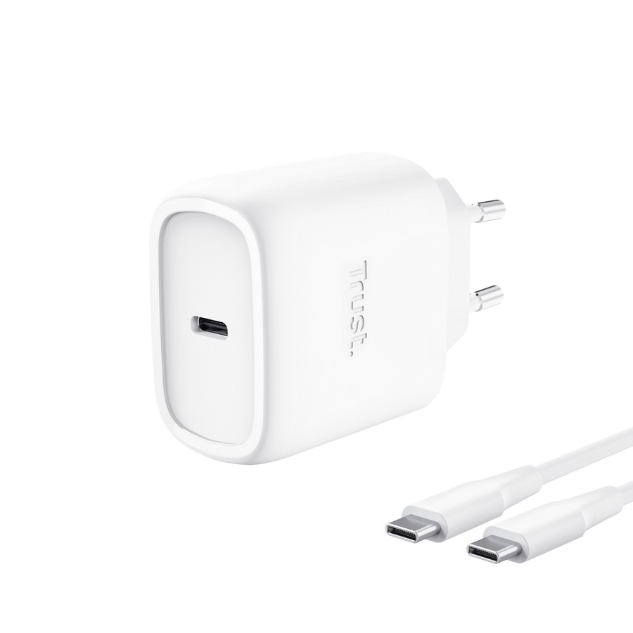 Trust - Maxo 45w Usb-c Charger F/apple-white