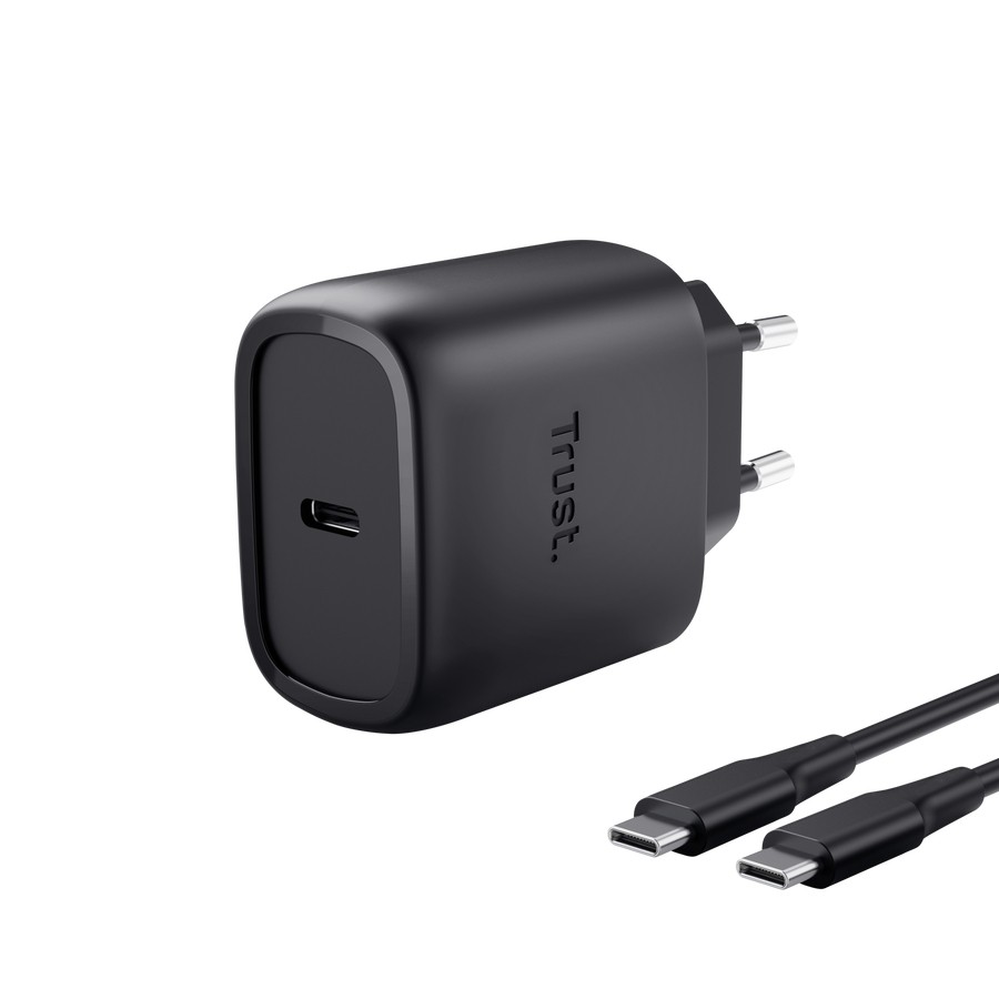 Trust - Maxo 45w Usb-c Charger F/samsung-black