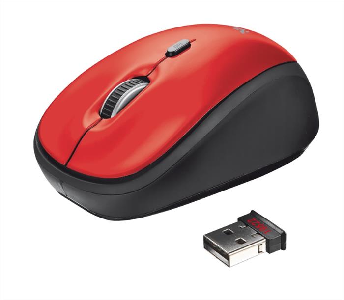 Trust - Mouse Wireless 19522-red