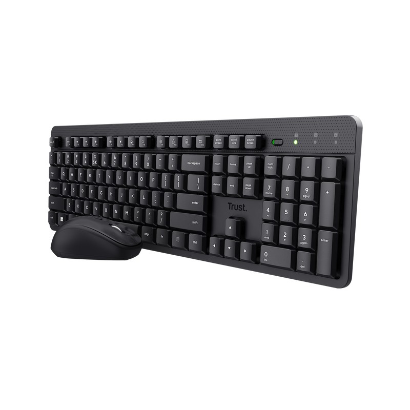 Trust - Ody Ii Wl Keyboard & Mouse It-black
