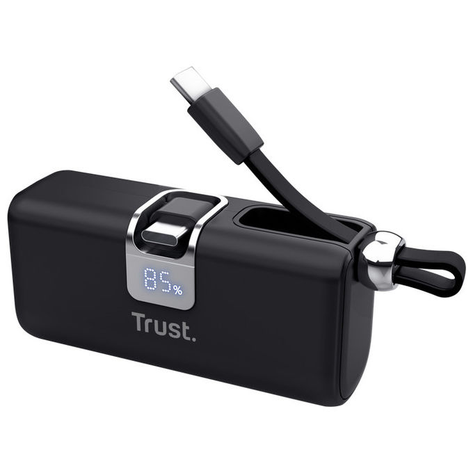 Trust - Pacto 5000 Pd Pocket Powerbank-black