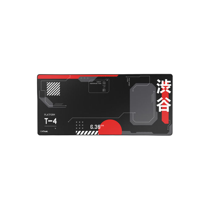 Trust - Tappetino Per Mouse Gaming Xxl Gxt759-japan Black
