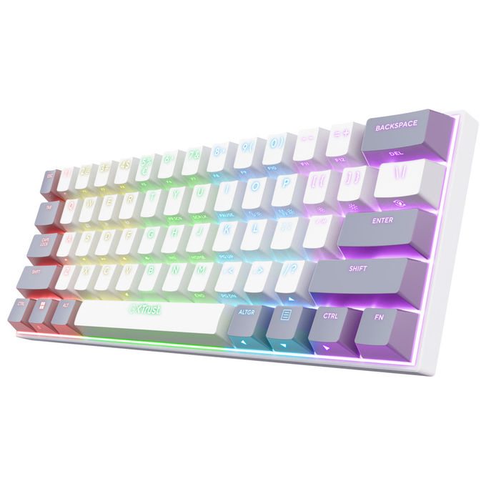Trust - Tastiera Gaming Gxt 873 Acira Tri Wireless-white Trust - Tastiera Gaming Gxt 873 Acira Tri Wireless-white
